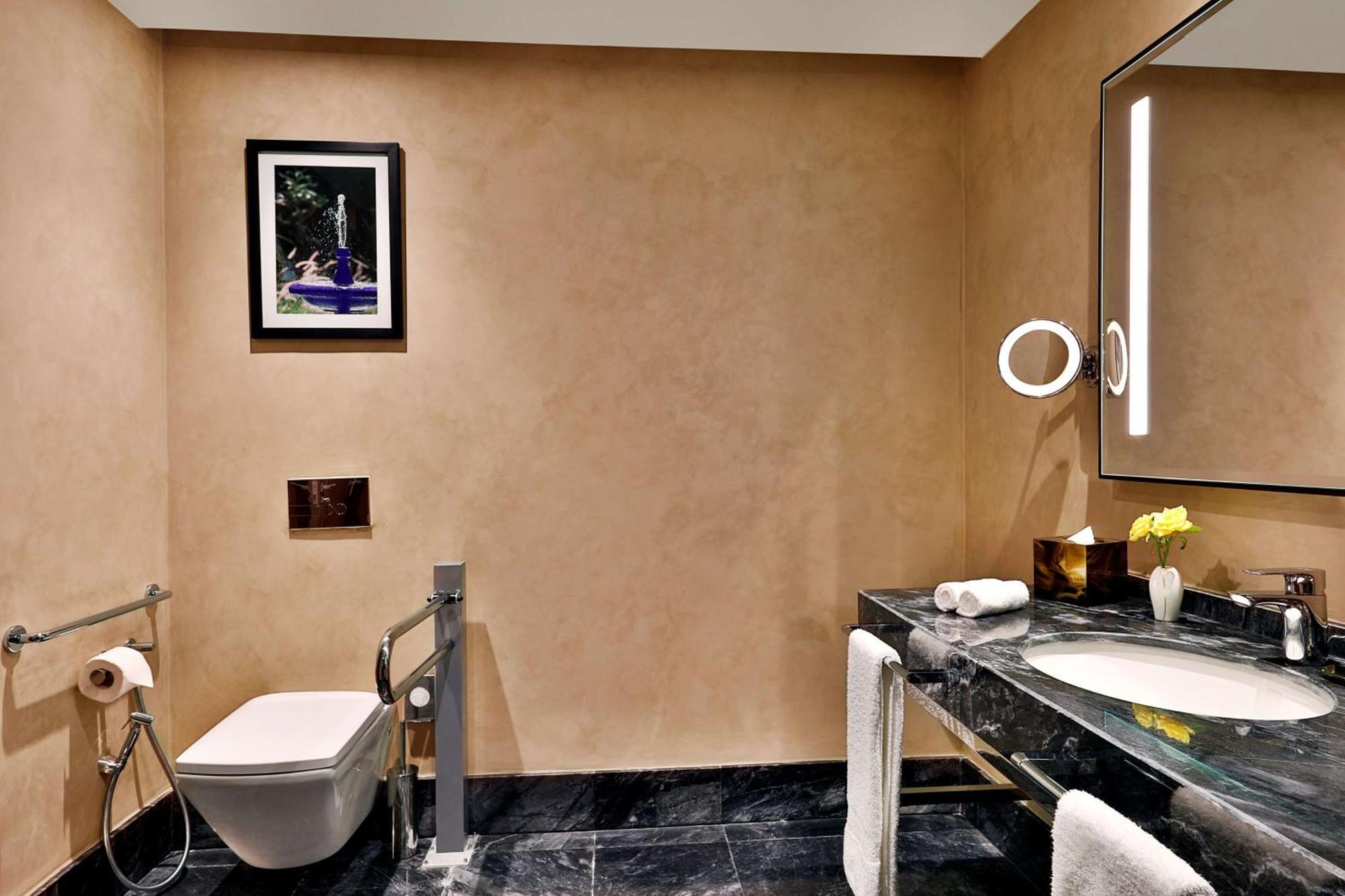 Hilton Tanger City Center Екстер'єр фото A bathroom at the Taj Mahal Palace, Mumbai