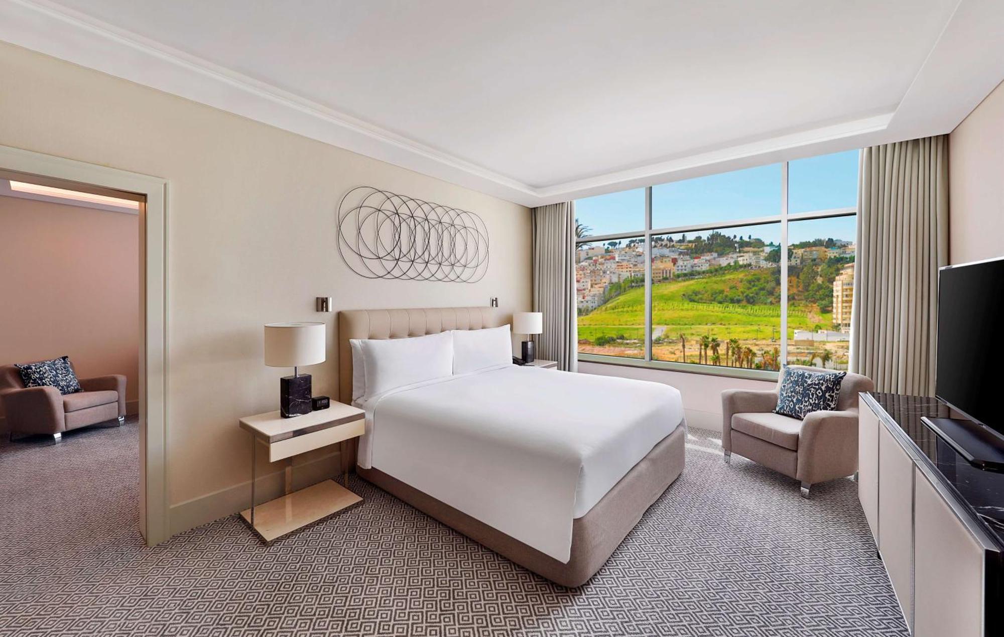 Hilton Tanger City Center Екстер'єр фото A bedroom at the Westin Palace, Madrid